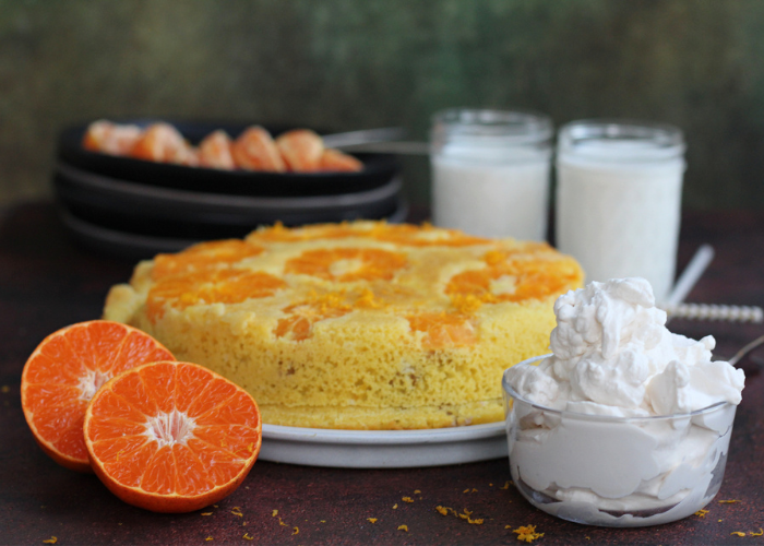 Tangerine Upside Down Cake Featured Image